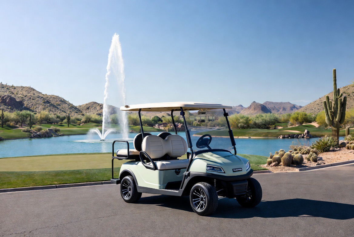 Green Cart at Fountain Hills