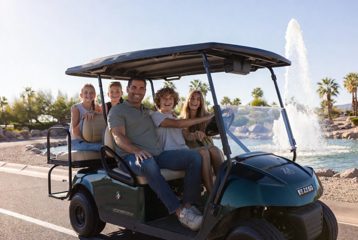 Family Cart EZGO